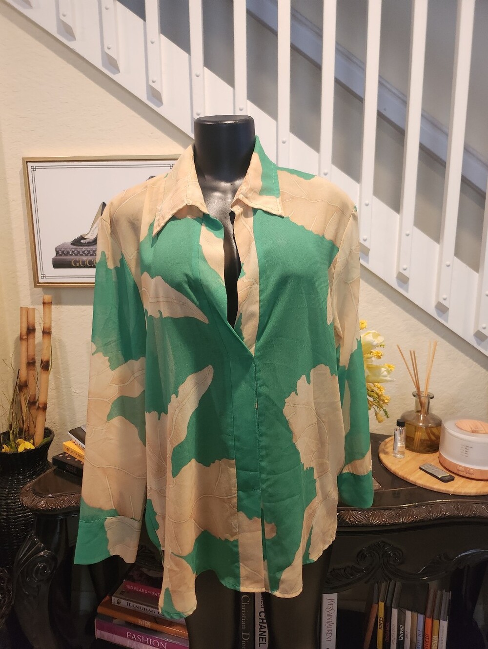 Ramona LaRue blouse size M/L